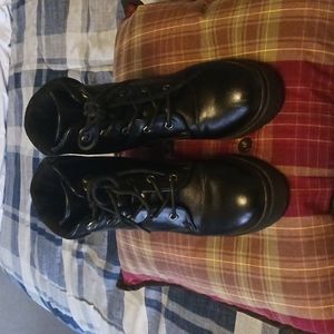 Black Combat Boots